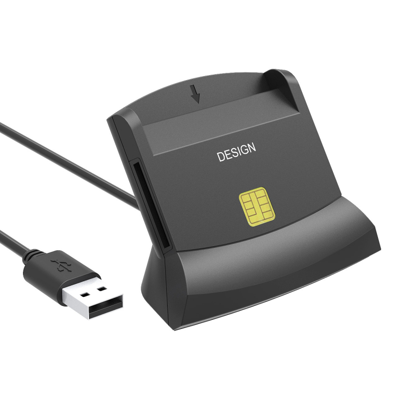 SCR303 USB 2.0 Čítačka ID/Smart Card – ABS, podpora MiniSD/SD/SDHC/TF/MicroSD, hmotnosť 80