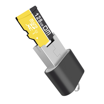 Cititor TF de carduri USB 2.0, din metal, încorporat