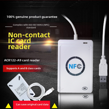 ACR122U-A9 Bezkontaktný čítač kariet, kompatibilný s MIFARE ONE, 13,56 MHz, čítacia vzdialenosť 3-8 cm