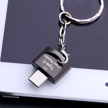 Type-C OTG USB 3.1 adapteris Androidui su TF kortelių skaitytuvu, modelis 0606