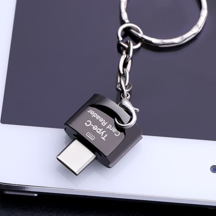Type-C OTG USB 3.1 adapteris Androidui su TF kortelių skaitytuvu, modelis 0606