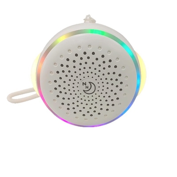 Portatīvs baltā trokšņa miega skaļrunis kubs — 60 Hz–15 kHz, SNR ≥60 dB, 1 W, USB barošana, iebūvētā 300–500 mAh akumulatora