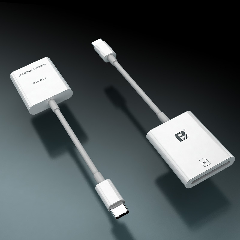 FB-OTG12s USB-C čitač kartica za Android – podrška SD kartice, prijenos fotografija s kamere, USB 2.0 sučelje