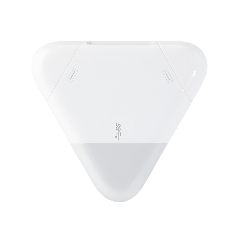 SKYLETTE Cititor de carduri Cinci în Unu USB 3.0 SD/TF, Type-C 8 pini, pentru PC-uri și dispozitive mobile