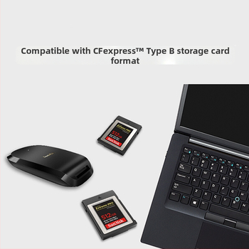 Sandisk SDDR-F451 CFexpress čítačka kariet, USB 2.0 rozhranie, CFexpress kompatibilný, 2-ročná záruka