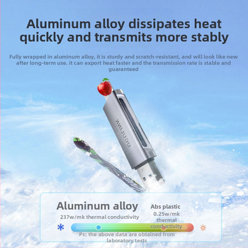 WG-520 USB 2.0 OTG čítačka kariet – SD/TF pamäťové karty, Lightning/USB rozhranie, hliníková zliatina, kompatibilné s Apple zariadeniami