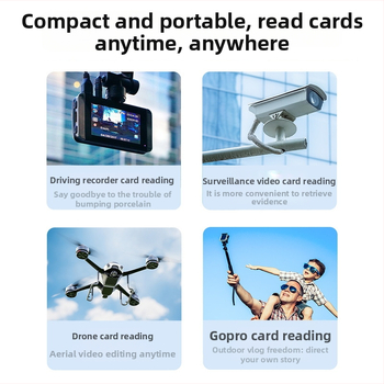 WG-520 USB 2.0 OTG čítačka kariet – SD/TF pamäťové karty, Lightning/USB rozhranie, hliníková zliatina, kompatibilné s Apple zariadeniami