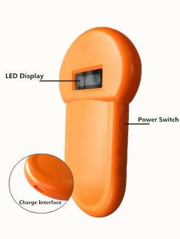 LF четец за карти RFIDVIEW-HX01 — марка RFIDVIEW, безконтактен четец за ниска честота, 134.2 kHz, разстояние за откриване 15, време за четене 0.1 s