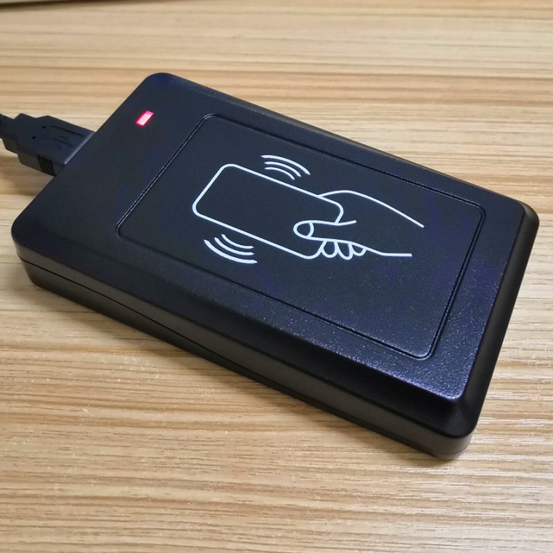 206-IC+ID Безконтактен четец за карти IC/ID — модел 206-IC+ID; обхват на четене 3; честота на работа 125; време за четене 0.5; захранване 0.2