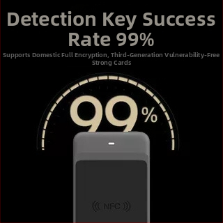 NFC skaitytuvas-rašytuvas su dekodavimo ir kortelių klonavimo gebėjimais, 13,56 MHz ir 125 kHz, Bluetooth Mo Xiaobai modelis