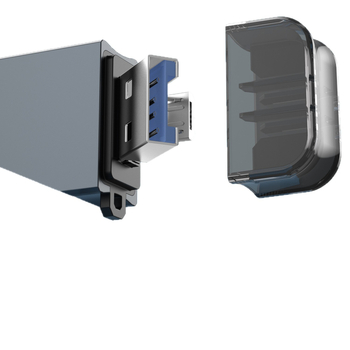 USB 3.0 čitač kartica SDHC/TF – vanjsko aluminijsko kućište, OTG, za Android telefone i računala (Model Ltc0069)