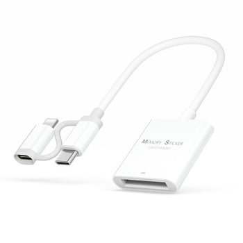 MS memorijska kartica All-In-One čitač za OTG Type-C uređaje – USB 2.0, podržava MS Pro i druge kartice, vanjska instalacija, model p01