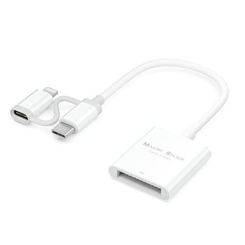 MS memorijska kartica All-In-One čitač za OTG Type-C uređaje – USB 2.0, podržava MS Pro i druge kartice, vanjska instalacija, model p01