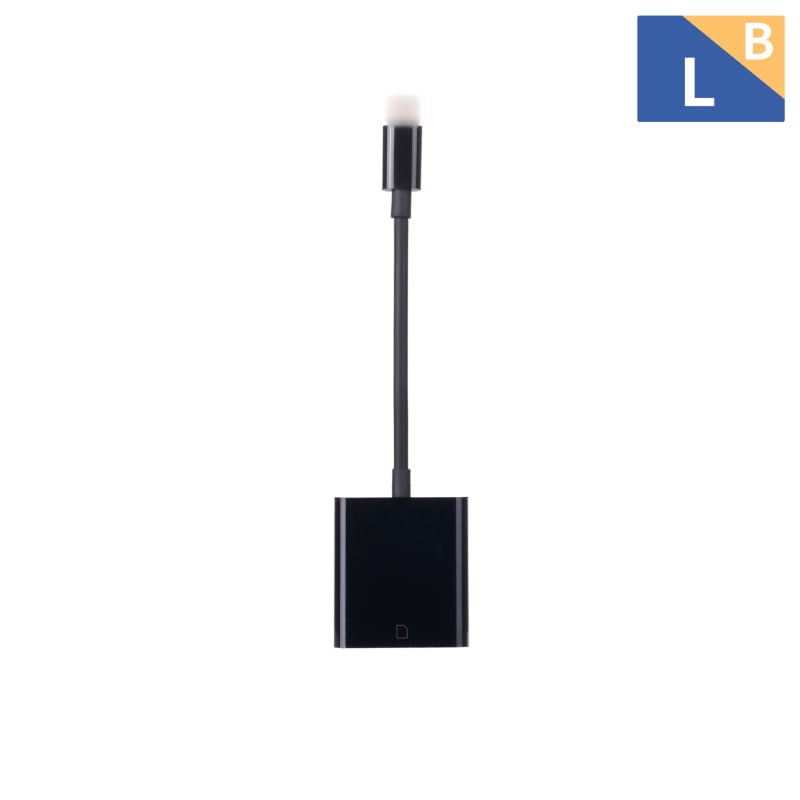 OTG čítačka SD kariet pre iPhone a iPad s Lightning konektorom, podpora SD/SDHC, kompatibilné s iOS