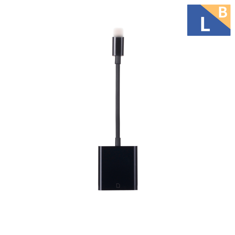 OTG čítačka SD kariet pre iPhone a iPad s Lightning konektorom, podpora SD/SDHC, kompatibilné s iOS