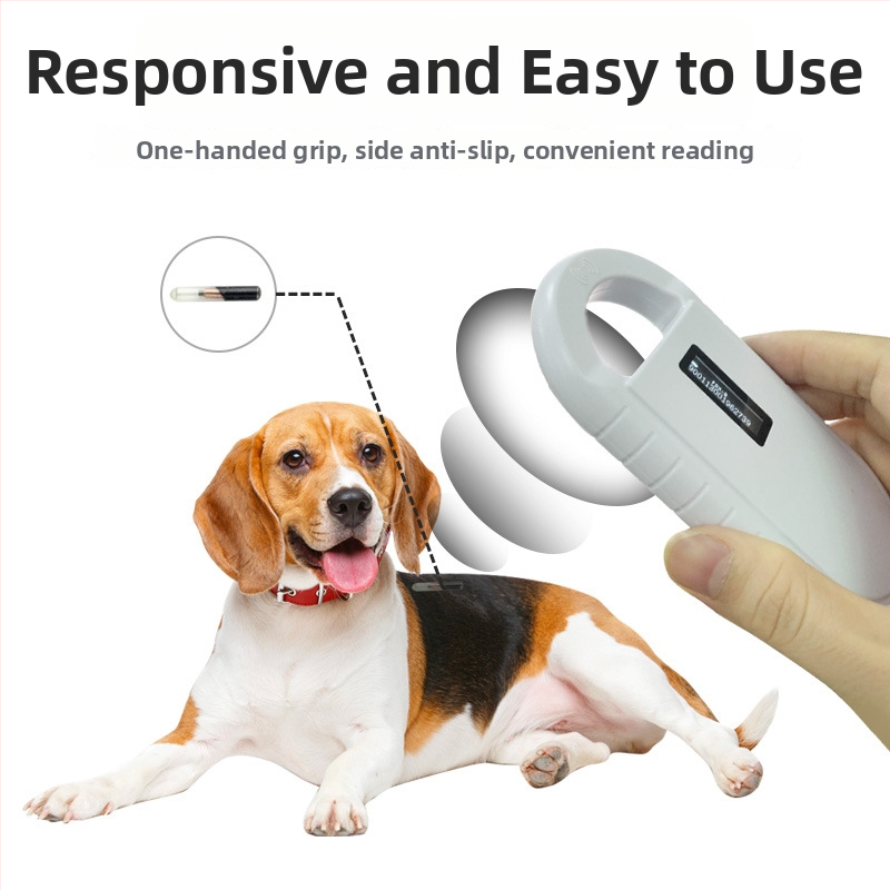 Rokas pet identifikācijas karšu lasītājs, Modelis 160, Bezkontakta karšu lasīšana (11784/5 FDX-B & ID64, jutīguma attālums: 5, darbības frekvence: 125/134.2 kHz)