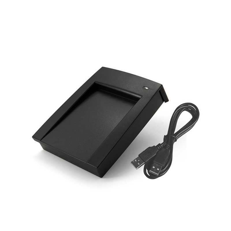 NFC четец и писач на карти, USB интерфейс, 13,56 MHz, съвместим с 14443a карти, обхват на четене 1-5 cm, втора генерация без драйвери