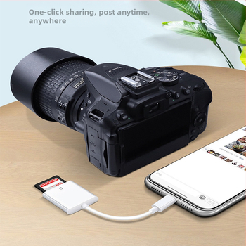 Lanier A Type-C OTG kortelių skaitytuvas SD/TF atminties kortelėms