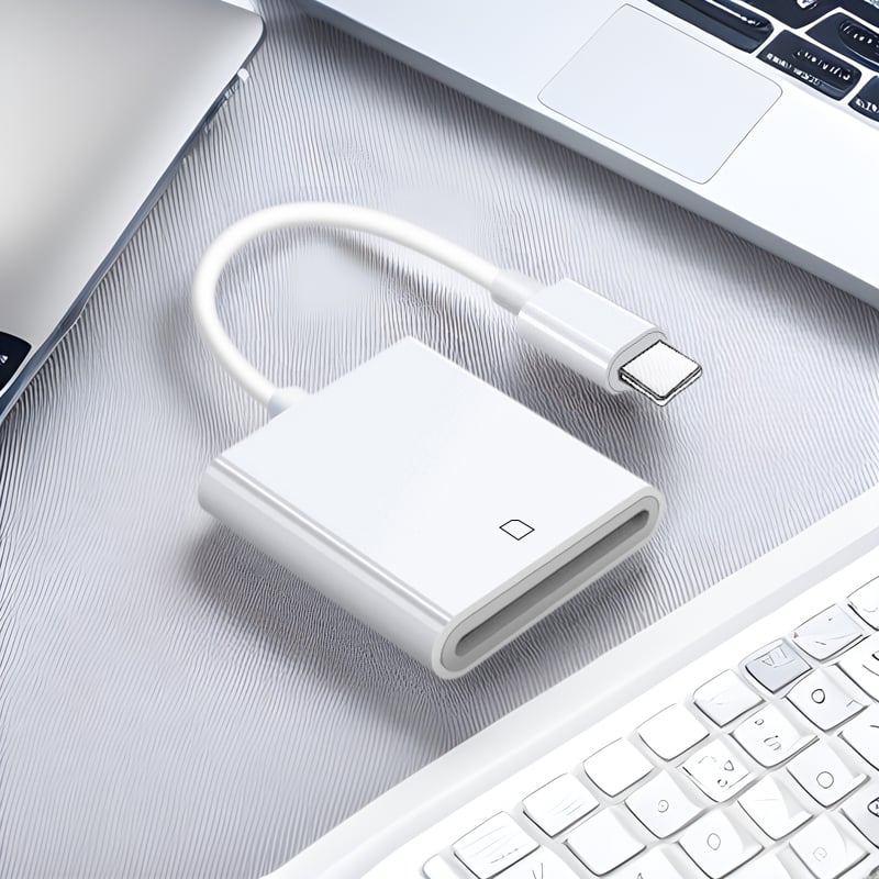 Lanier A Type-C OTG kortelių skaitytuvas SD/TF atminties kortelėms