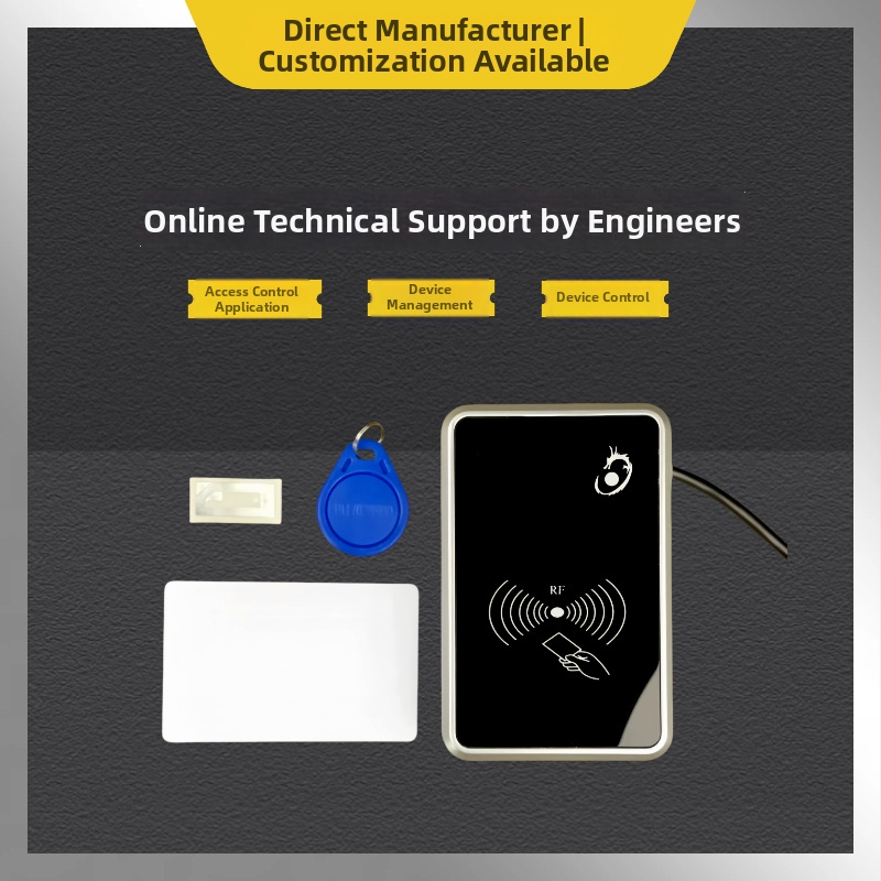 LR-568-NFC15693 USB NFC четец за карти, RS-485/UART, 13,56 MHz, диапазон на четене 8-10 см, поддържа ISO/IEC 14443 A/B, 15693 и Felica