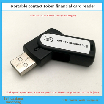 MCR3500 USB CCID kontaktný čítač kariet pre PSAM/SIM karty | ISO7816, 4MHz, 848 kbps