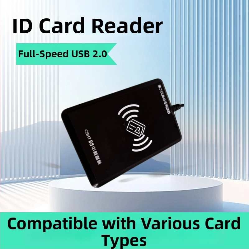 Modul čítača občianskeho preukazu CICR-3X (Model 0503) — USB 2.0, Externá inštalácia, Kovová konštrukcia, Pre bankové a nemocničné pulty