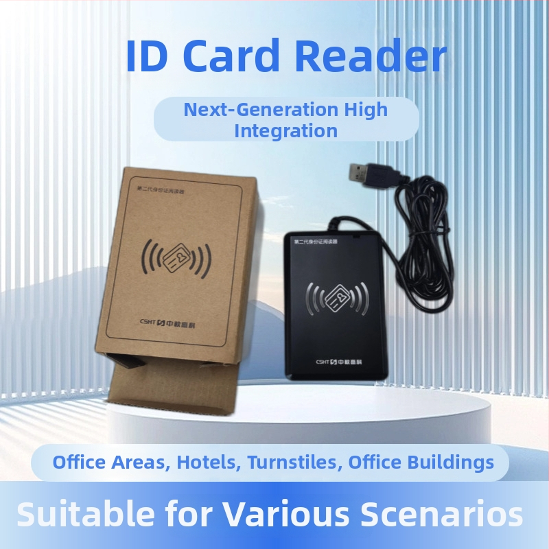 Modul čítača občianskeho preukazu CICR-3X (Model 0503) — USB 2.0, Externá inštalácia, Kovová konštrukcia, Pre bankové a nemocničné pulty