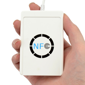NFC-122U Четец за достъп на карти 13,56 MHz, IC/NTAG съвместимост, модел 122, разстояние на сензора 1–6 см, време за четене 1