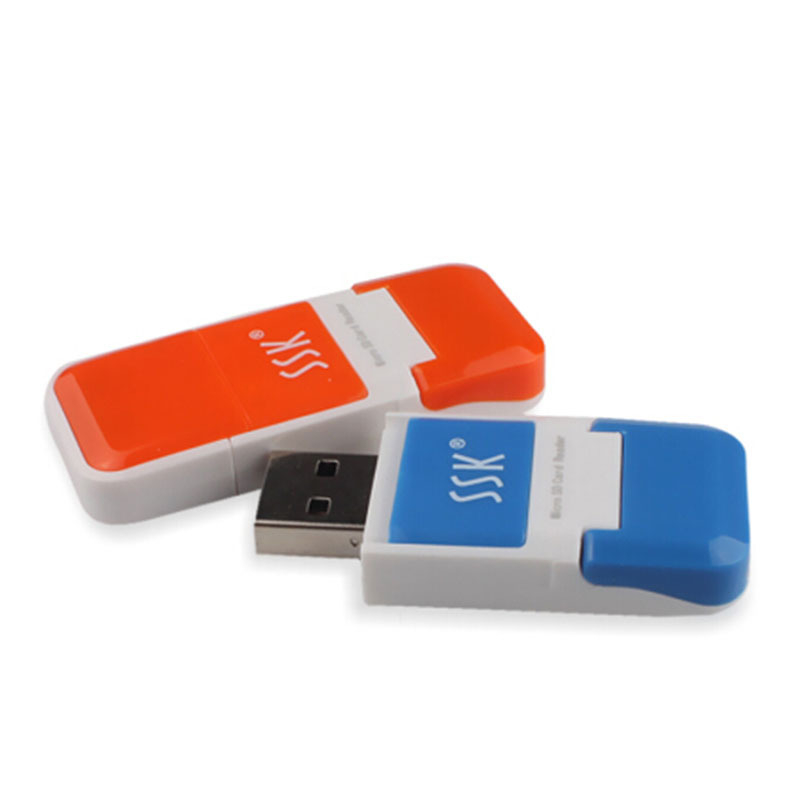 SCRS022 TF Kártyaolvasó USB 2.0, Külső kivitel, TF kártya támogatás