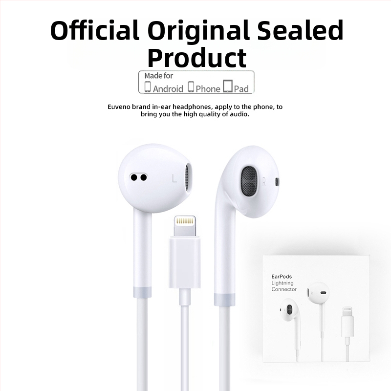 Xu yan in-ear laidinės ausinės su Type-C sąsaja, skirtos iPhone 15/16, originalios, pritaikomos