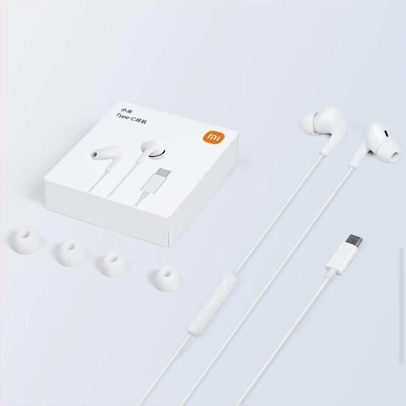 Xiaomi Type-C laidinės in-ear ausinės su mikrofonu