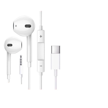 Huawei ενσύρματα ακουστικά in-ear με ψηφιακή διεπαφή Type-C/3,5 mm, κατάλληλα για παιχνίδια και καραόκε, μινιμαλιστικός σχεδιασμός, υποστηρίζει προσαρμογή