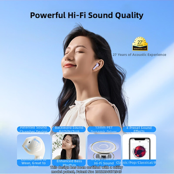 Edifier Flower Re-Zero Air true wireless Bluetooth in-ear slúchadlá, dosah 20 m, Bluetooth 4.0, výdrž >8 h