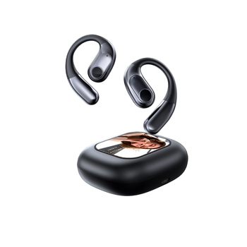 AI nutikas samaaegse tõlke Bluetooth peakomplekt, kõrvakaariku kilp, salvestus ja transkriptsioon, Android/iOS, Bluetooth 5.4, 400mAh, 45g, puutetundlik ja nupuvõti, 2025 mudel