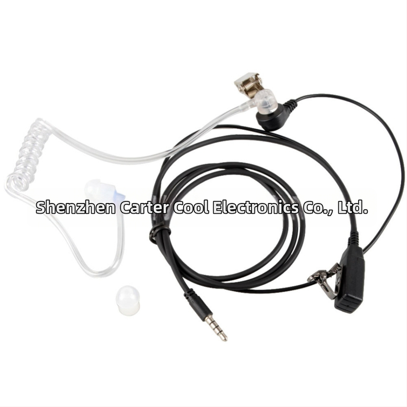 Accesorii pentru căști in-ear, cu fir, conector 3,5 mm, cablu 100 cm, compatibil cu iOS
