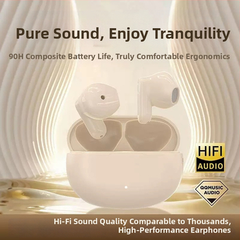 Danboke NE105 Bluetooth ausinės — Bluetooth 5.0, semi-in-ear, dviejų ausų stereo, Zhongke Lanxun lustas, 0–4 val. veikimo laikas