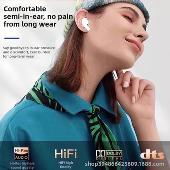 Good connection Bluetooth in-ear slušalice s redukcijom buke, trajanje baterije 4–8 sati, IPX7 vodootpornost, bežično punjenje, Bluetooth 5.4