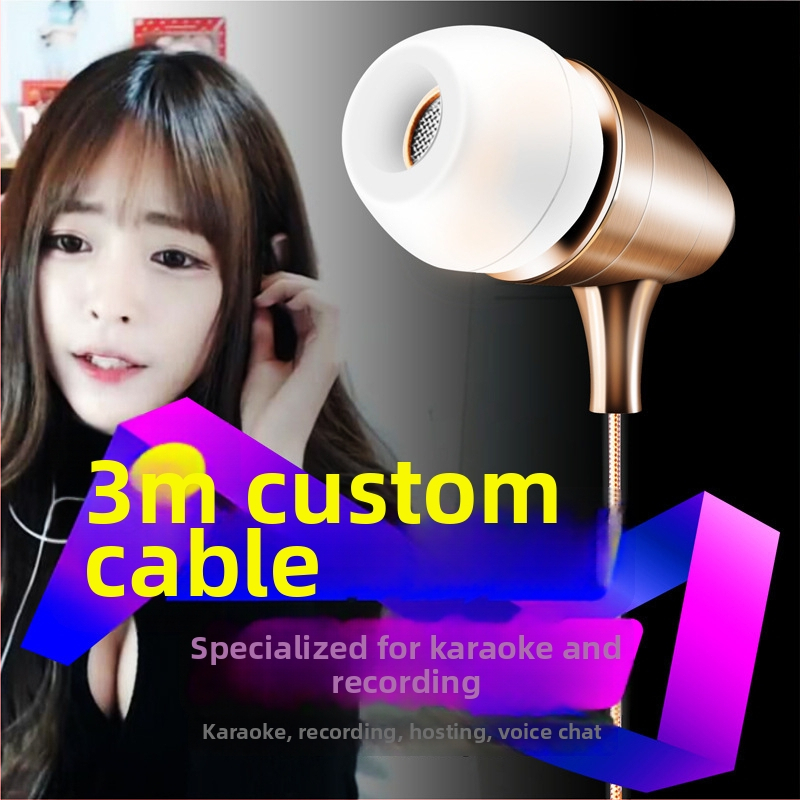 In-ear žične slušalice s mikrofonom, 3,5 mm priključak, frekvencijski raspon 20–20000 Hz