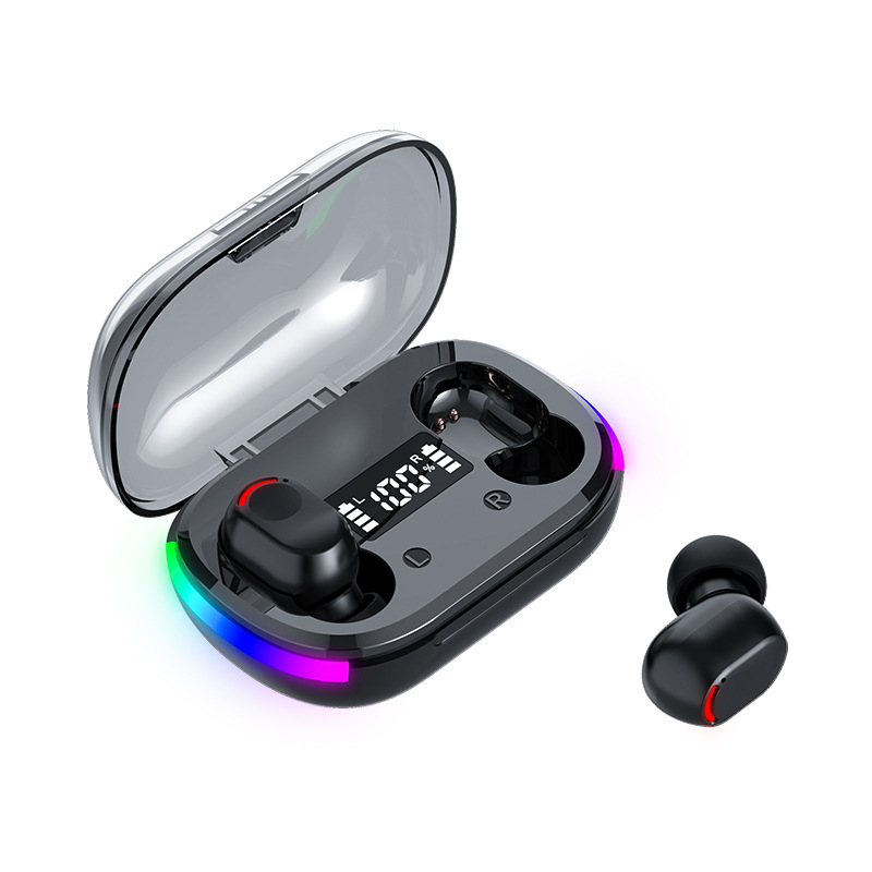 TWS Bluetooth slušalice s digitalnim zaslonom, redukcija buke, Bluetooth 5.4, domet 10 m, trajanje baterije više od 8 sati
