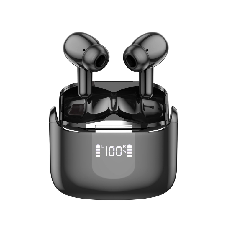 TWS Bluetooth slušalice (Bluetooth 5.4, domet 15 m, redukcija buke, trajanje baterije >8 sati, stereo)