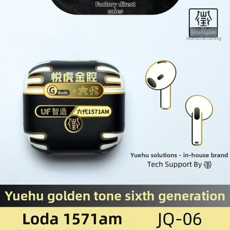 Botian Bezdrôtové Bluetooth slúchadlá s potlačením šumu, in-ear, dvojité stereo, čip Luoda, Bluetooth 5.4, bezdrôtové nabíjanie