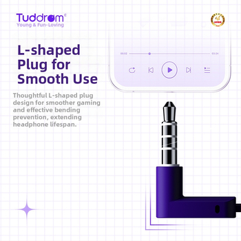 Căști in-ear X40, cu fir, Little Magic Duck, cablu de 120 cm, compatibile Android