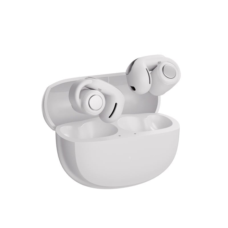 Bluetooth slušalice s ušnim klipom i Spatial Audio, CVC dvostruki mikrofon za razgovore, Bluetooth 5.3, IPX4, trajanje baterije 4–8 sati