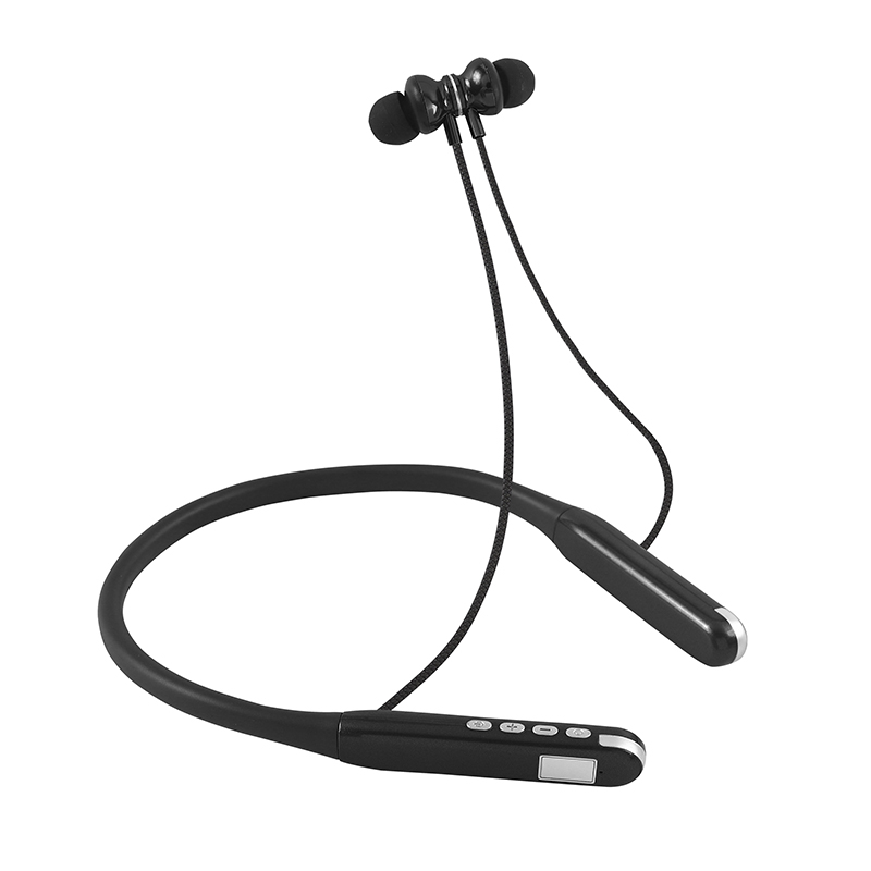 Bluetooth slušalice oko vrata, Bluetooth 5.3, preko 8 sati baterije, IPX4 vodootporne, doseg 10 m, stereo zvuk