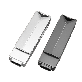 Carcasă pentru U-disk, din aliaj de zinc, model Car 003 mini, OTG cu utilizare dublă, design cu logo personalizat