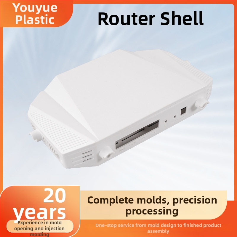 Πλαστικό περίβλημα δρομολογητή, υλικό HIPS, κατασκευή με έγχυση