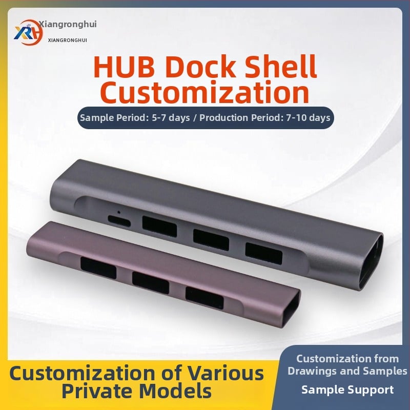 Carcasă pentru docking de expansiune 2HUB, aliaj de aluminiu, OEM disponibil