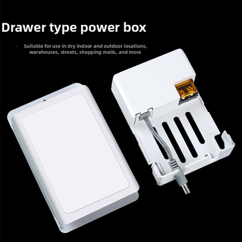 vandeniui atsparus plastikinis korpusas maitinimo šaltiniui