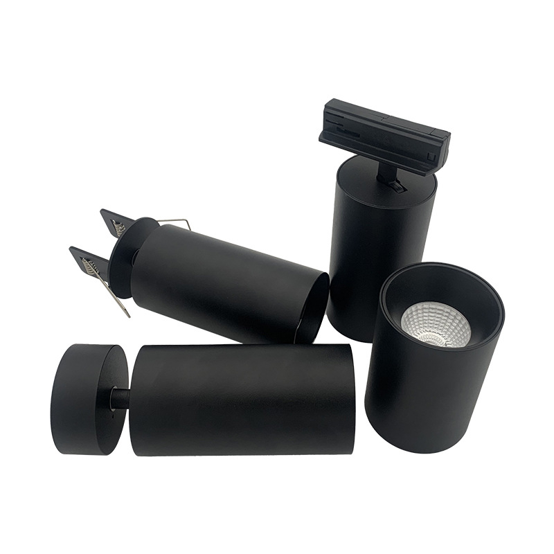 LED корпус за трек осветление, серия Sl-hp-c, полупродукти и аксесоари; по поръчка за проекти; подходящ за домашен декор, търговски центрове, инженерно осветление, музеи