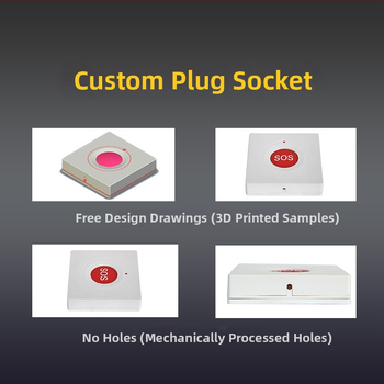 SOS бутон корпус — ABS водоустойчив електронен корпус JJAN18 (Марка JH; Модел JJAN18; Жично)